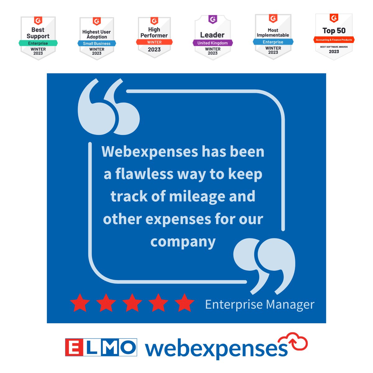With #BusinessTravel on the rise in 2023

Find out how you can eliminate errors with Webexpenses simple mileage calculation: bit.ly/3ldDAPq

Thank you to our satisfied customer who left us this amazing  ⭐⭐⭐⭐⭐ review!
 
#ExpenseManagement #Mileage