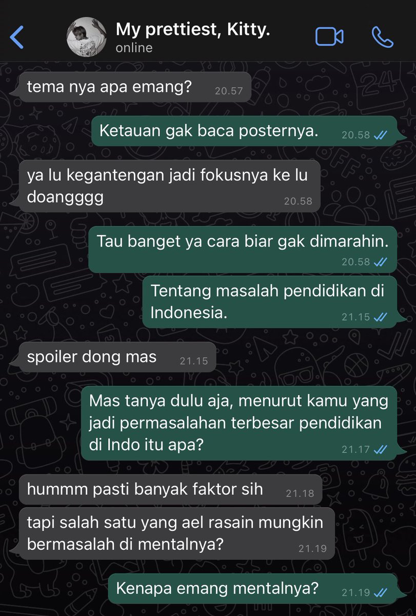 duapuIuhtiga's tweet photo. 🔗 Udah bisa diajak diskusi. https://t.co/bgpisih4Qt
