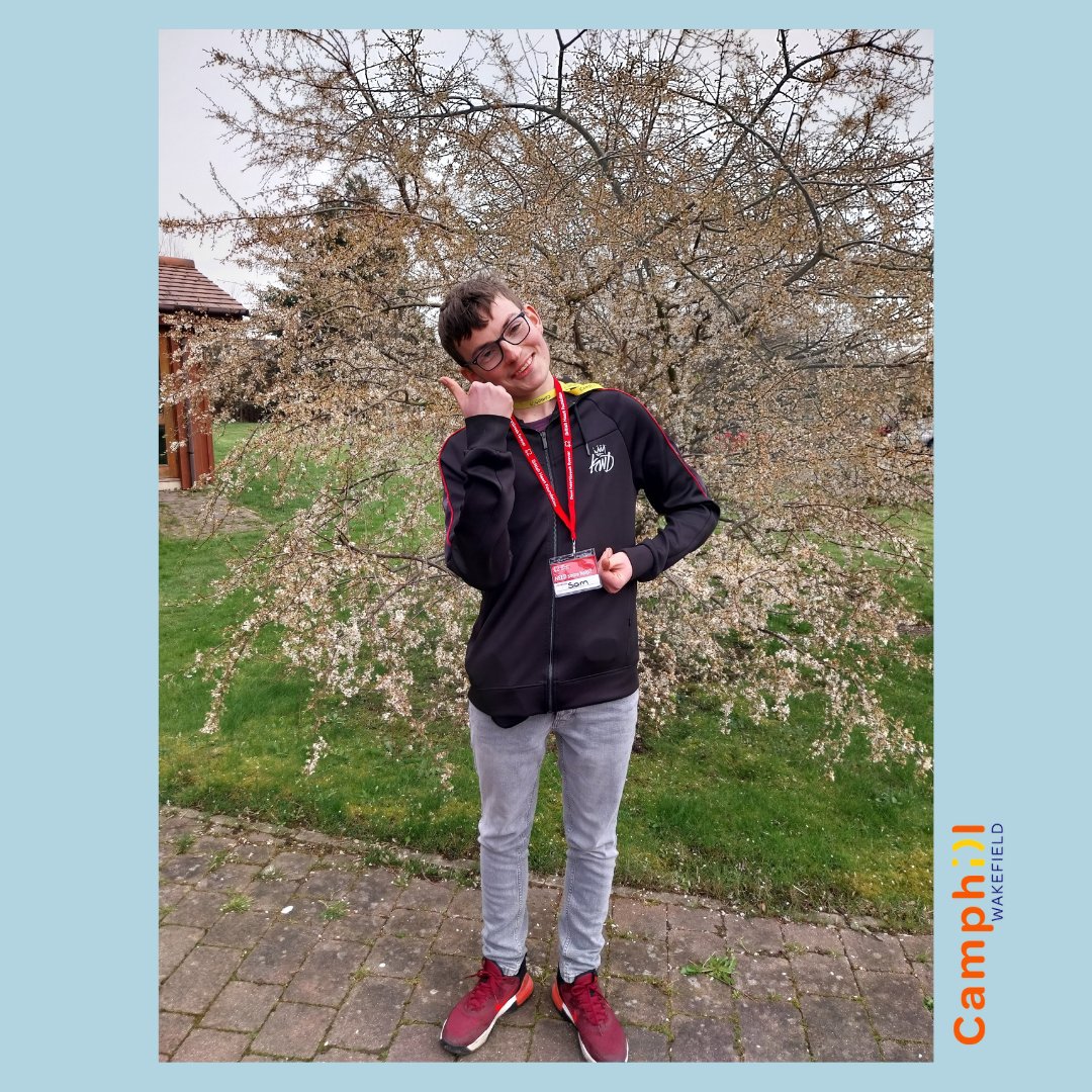 CamphillW's tweet photo. One of our Day Services students had a great first day volunteering for British Heart Foundation @TheBHF! Congratulations - we are all very proud of you.❤️ https://t.co/HQstxx2ldD