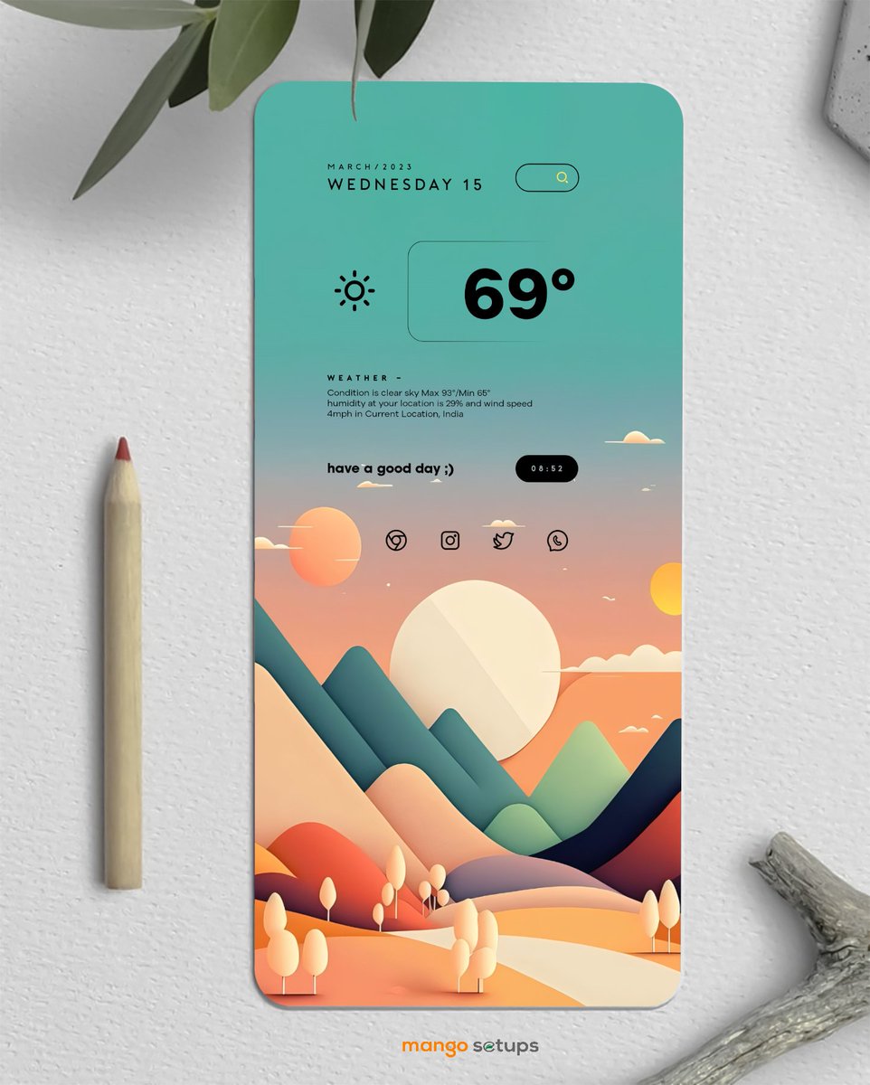 mangosetups (@mangosetups) on Twitter photo - Launcher #WithNova
- Popit Kwgt <a href="/RajjAryaa/">Raj Arya</a>
- WallStone Walls <a href="/RajjAryaa/">Raj Arya</a>
- Reev Icons <a href="/GrabsterStudios/">Grabster Studios</a>
- Hishoot2i <a href="/andro_idfans/">andro_idfans๐จ๐บ๐ช 100% template and walls</a>
#aahomescreens <a href="/AndroidAuth/">Android Authority</a>
#ddscreens <a href="/DroidDecor/">Droid Decor</a>
#mangosetups #homescreen
#androidtheme #androidsetup
#androidhomescreen
mangosetups.in - Launcher #WithNova
- Popit Kwgt <a href="/RajjAryaa/">Raj Arya</a>
- WallStone Walls <a href="/RajjAryaa/">Raj Arya</a>
- Reev Icons <a href="/GrabsterStudios/">Grabster Studios</a>
- Hishoot2i <a href="/andro_idfans/">andro_idfans๐จ๐บ๐ช 100% template and walls</a>
#aahomescreens <a href="/AndroidAuth/">Android Authority</a>
#ddscreens <a href="/DroidDecor/">Droid Decor</a>
#mangosetups #homescreen
#androidtheme #androidsetup
#androidhomescreen
mangosetups.in