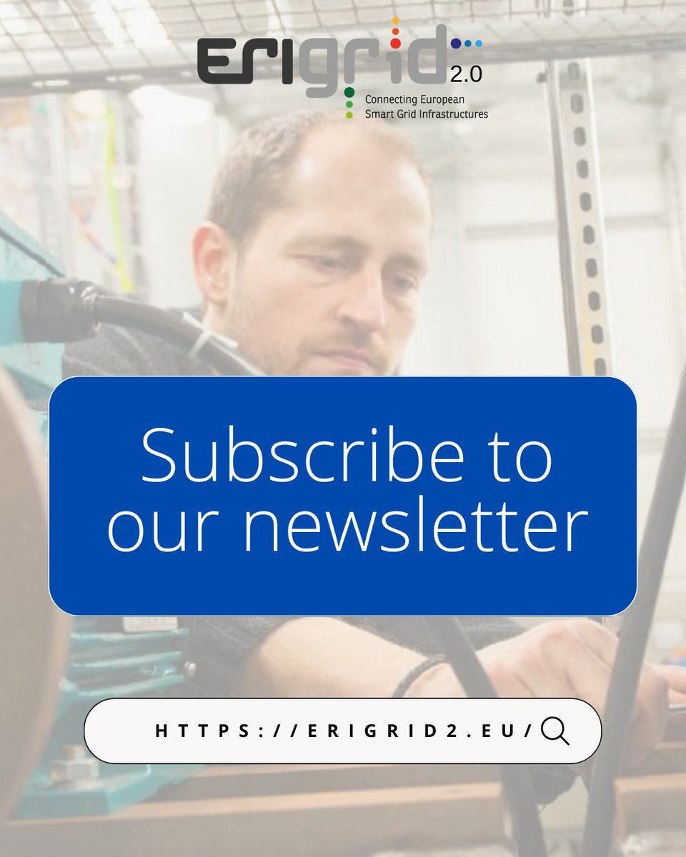 ERIGrid's tweet image. 📩 Are you subscribed to our #newsletter?

Read more in our latest issue:
🔵8th #LabAccess Call open until 30 April 2023
🔵Meet us at the joint ERIGrid 2.0-HYPERRIDE booth at #CIRED2023 
🔵And more

Subscribe👉bit.ly/3Ls2FRs
All our newsletters 👉bit.ly/3YOp52m
