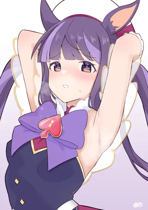 skebありがとうございましたミスティカスミの腋絵です 