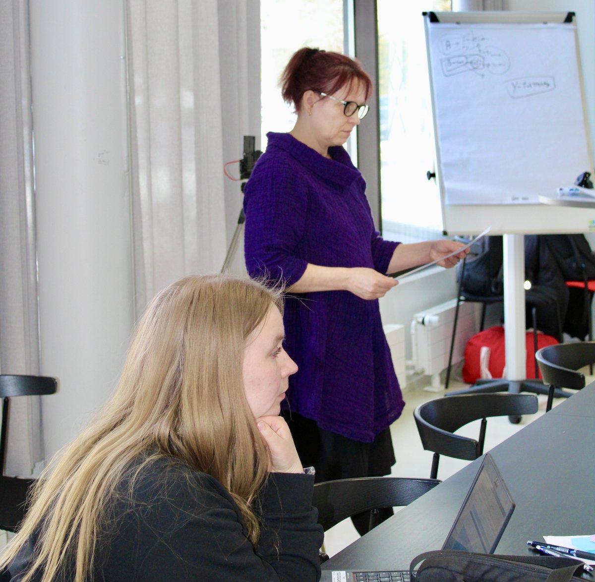 GimaraWorld's tweet photo. 🤓 Gimara Ltd, in collaboration with Lahti TalentHub, Conducted an interactive workshop. The workshop is named Entrepreventure - Adventures of #Entrepreneurship 😇. 
—————
#research #finlandworks #talentboost #businessfinland #workinginland @askafnankhan @TeamGimara https://t.co/t0QnfFUzcU