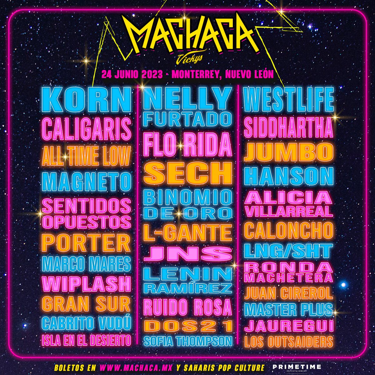 LasVickysMX's tweet photo. Uffff 🫶 ya se armó el cartel pa’l Machaca 2023 😈 ¿Quién jala? https://t.co/7mohMnthkf