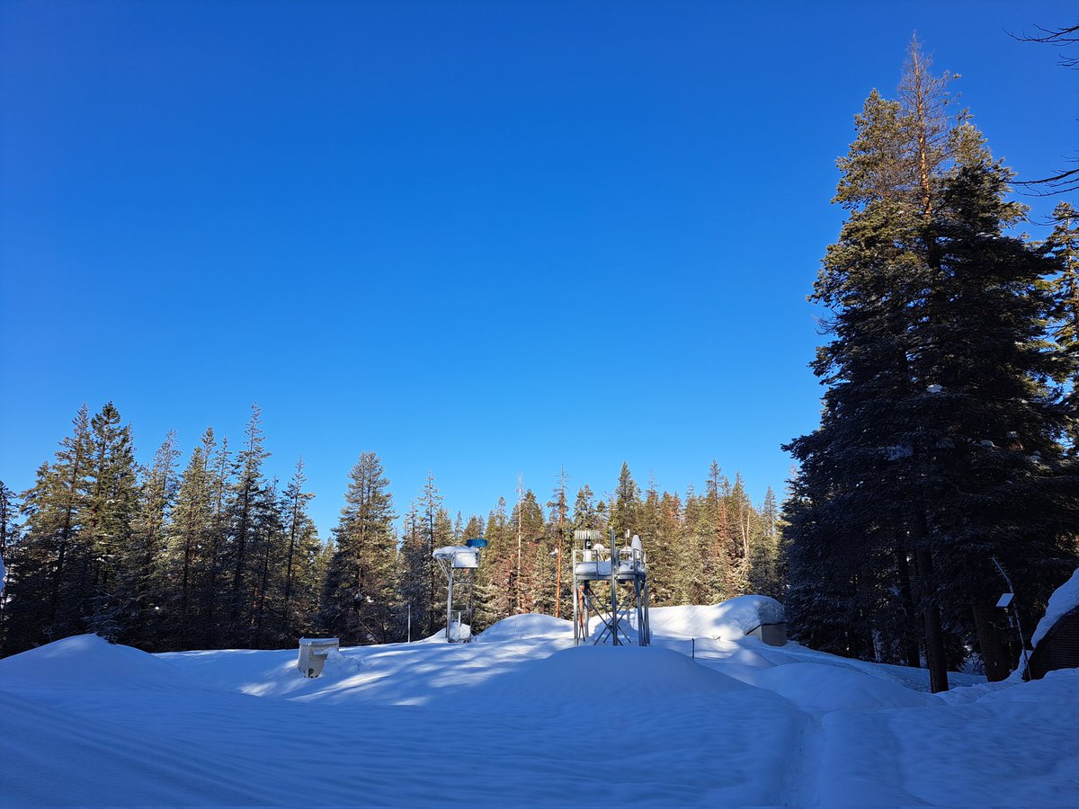 UC Berkeley Central Sierra Snow Lab tweet media