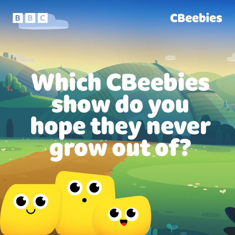 CBeebiesHQ's tweet photo. Even if your kids stop watching, doesn't mean you have to! 😉

Watch your favourites on BBC iPlayer.

#SundayFunday https://t.co/1EiXMjTatj