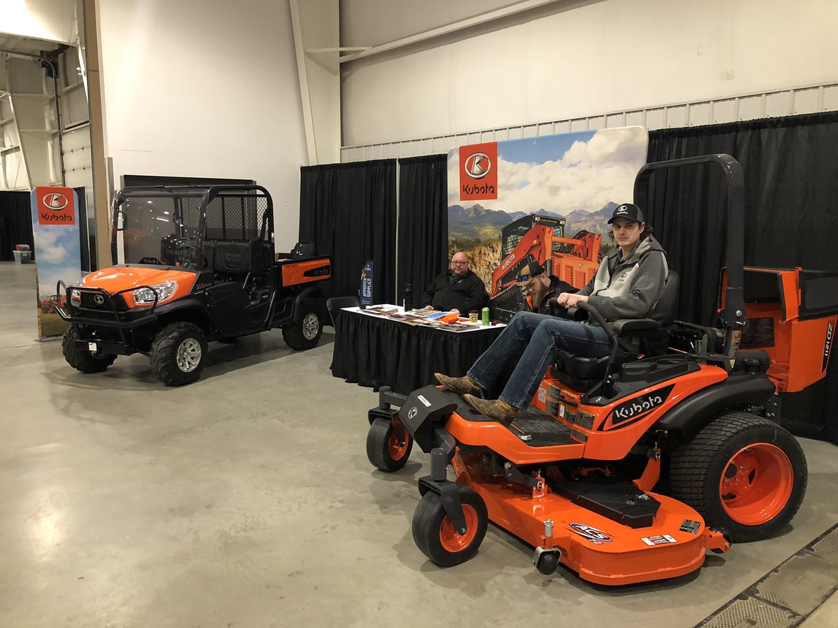 Big thanks to the Saskatchewan Kubota dealers for representing Kubota Canada at the annual SARM (Saskatchewan Association of Rural Municipalities) convention in Saskatoon this week.  Another big turnout and lots of traffic in the Kubota booth this week.  <a href="/KubotaCanadaLtd/">Kubota Canada</a>