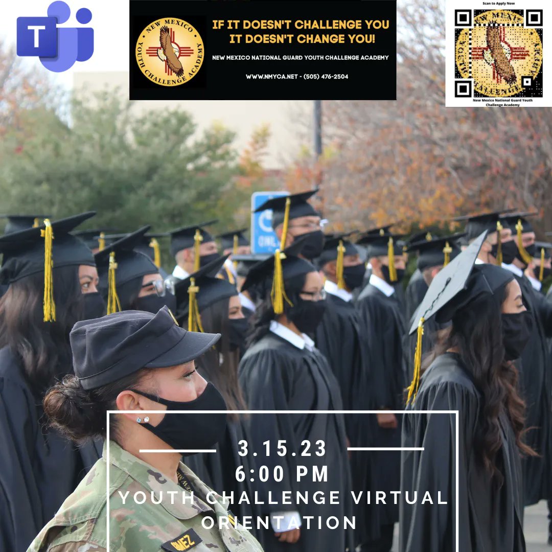 Tonights Virtual Orientation is on track and will begin @ 6pm. Join us on any device and speak to an NMYCA Recruiter. Get all your NMYCA questions answered. 
Tonight @ 6 pm. Join us on Microsoft Teams for an NMYCA Virtual Orientation. Click to join buff.ly/3m1lAYz