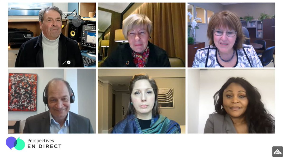 Merci à Marie-Claude Deschênes, Joseph Giulione,
<a href="/RoselyneMavungu/">Roselyne Mavungu</a> et <a href="/NatouSirois/">Nathalie Sirois</a> d'avoir partagé leurs vues sur la manière dont la main-d'œuvre prend en compte l'équité, la diversité et l'inclusion et comment nous pouvons continuer à nous adapter à l'avenir.