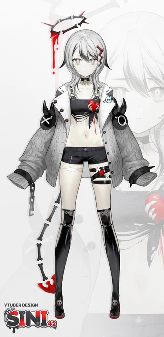 Vtuber design#SINI42 
