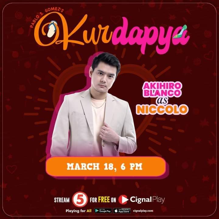 ang tinik sa buhay ng ating mga bida! 👀😬

Watch ‘Kurdapya,’ premiering this Saturday at 6PM on TV5 via #CignalPlayForFREE!

Download the app and register for FREE on your mobile device
*Open to all PH subscribers

#TaraSaCPlay #PlayingForAll #KurdapyaTV5