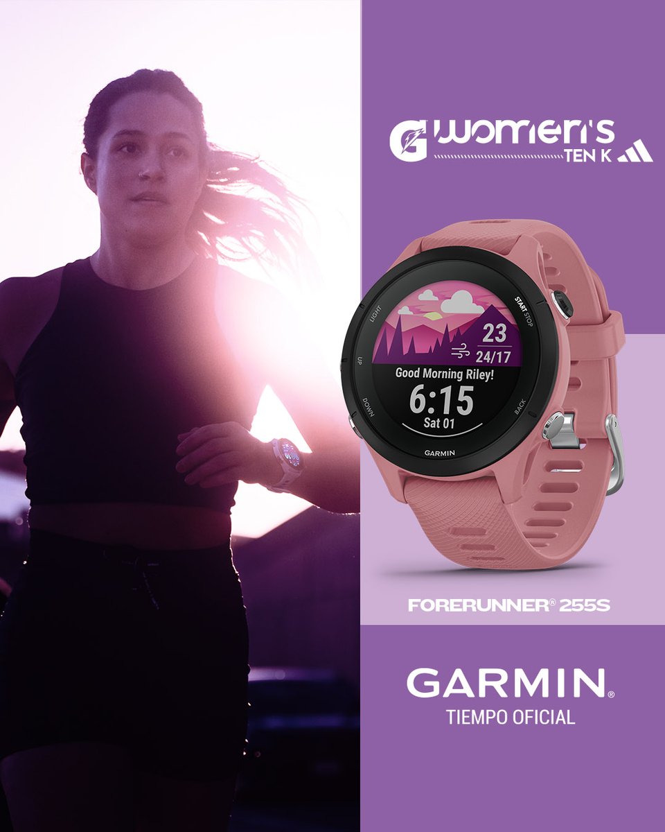 GarminMexico's tweet photo. #Garmin presente en la premiación 🏅 ¡Sé una de las 3 ganadoras de un Forerunner 255s! 🏃♀️ 🏃♀️ 🏃♀️ Carrera G Women´s Ten K . Sábado 18 de marzo de 2023 #CDMX
#Forerunner255s
#5k #10k
#GarminTiempoOficial https://t.co/FdfdTgYq35