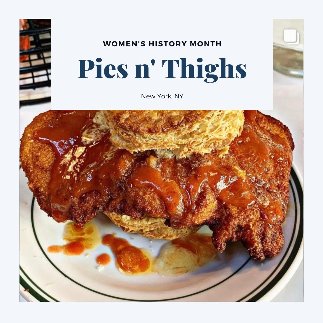mmmforkable's tweet photo. In honor of Women's History Month, we are highlighting Forkable's women-owned restaurant partners!

Owners Sarah Sanneh and Carolyn Bane met as cooks at Diner, then established the local favorite, Pies n' Thighs!

Made by @piesnthighs delivered by #forkable
📸: @piesnthighs https://t.co/CeNEk6X0YW