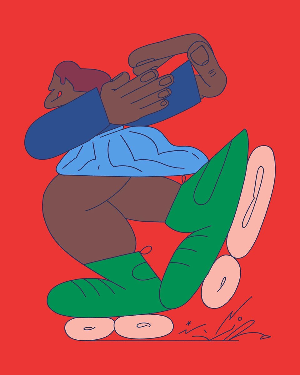 sebacuri's tweet image. A collection of random people on wheels.