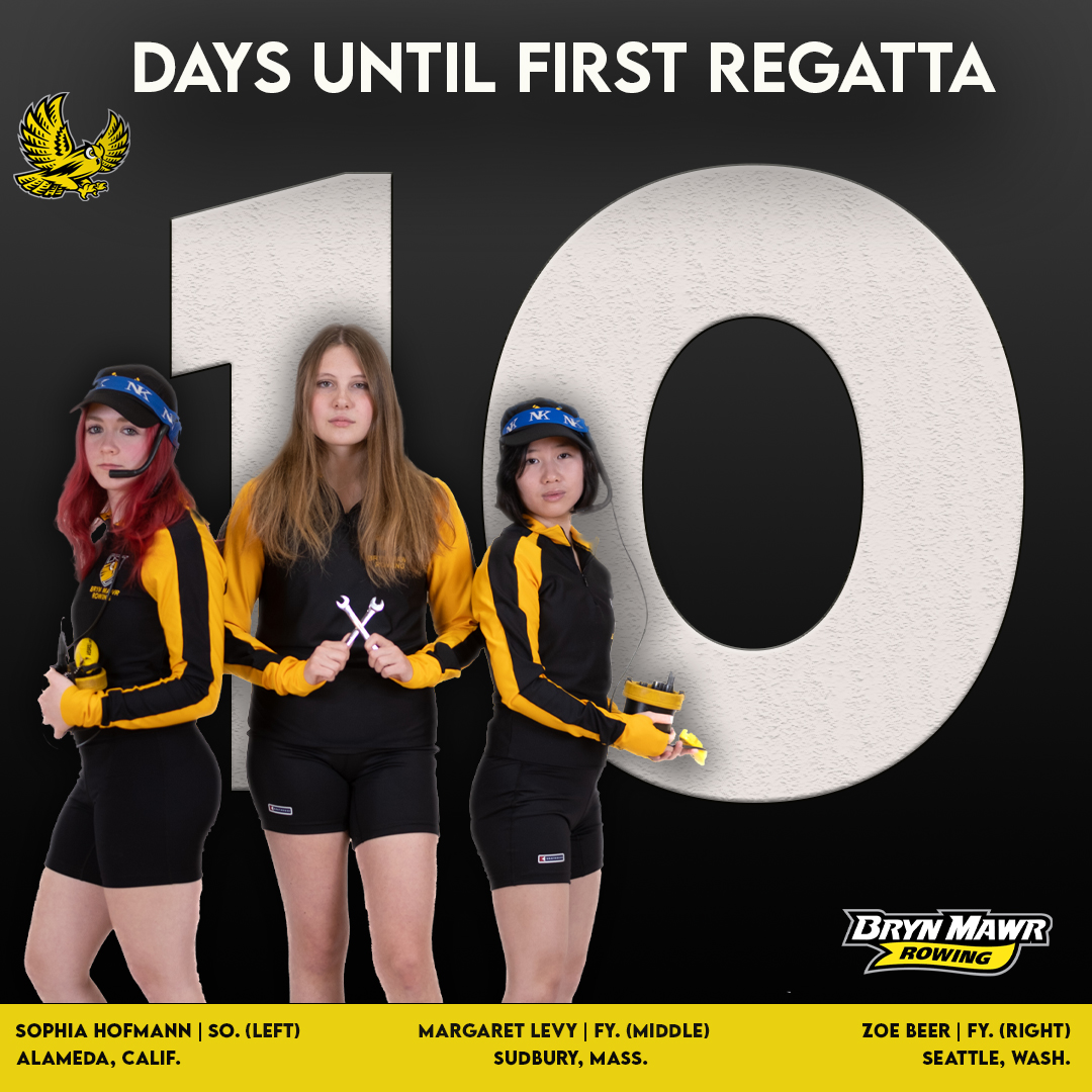 BMCathletics's tweet photo. Welcome to our #bmccrew countdown! Check back each day as we introduce more members of the team! Tomorrow, in addition to our countdown, we will also post the team's 2023 regatta schedule! π¦π£ββοΈ
#TalonsOut #GoOwls #MARC https://t.co/u5M516NbGw