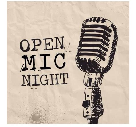 Looking for a night of live music and good vibes? Look no further than our open mic night! Grab some friends and join in the fun!
