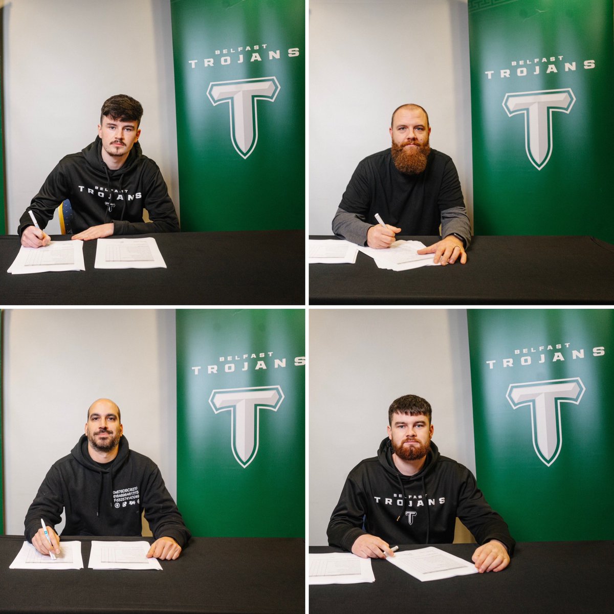 BelfastTrojans's tweet photo. (*more faces to be added soon )
If you want to be part of our journey this season, as a player, coach, assistant, or sponsor, send us a DM for more info. ๐ค
#BewareTheBlade
#TrojansWill
#belfasttrojans
#AmericanFootball
#2023Season https://t.co/KlVxCv9XkD