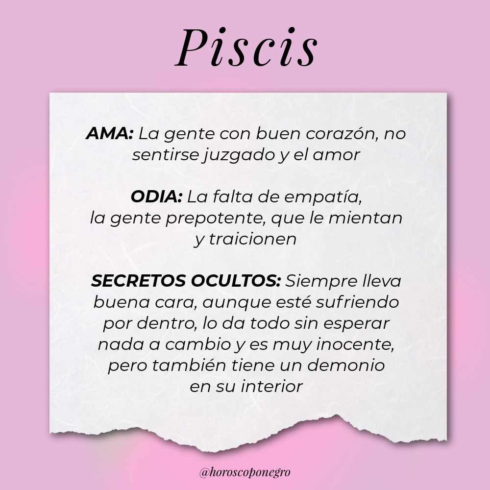 Déjanos tu opinión en los comentarios ✨🔮✨ #piscis #horoscoponegro
