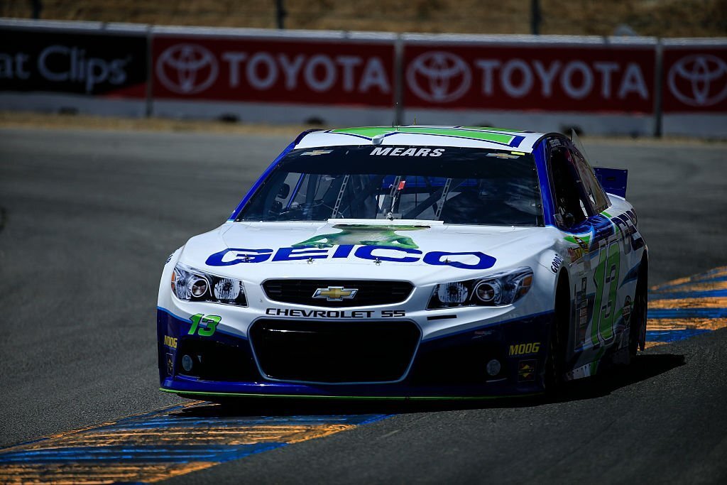 That time Casey Mears qualified 8th at Sonoma in 2015 for Germain Racing