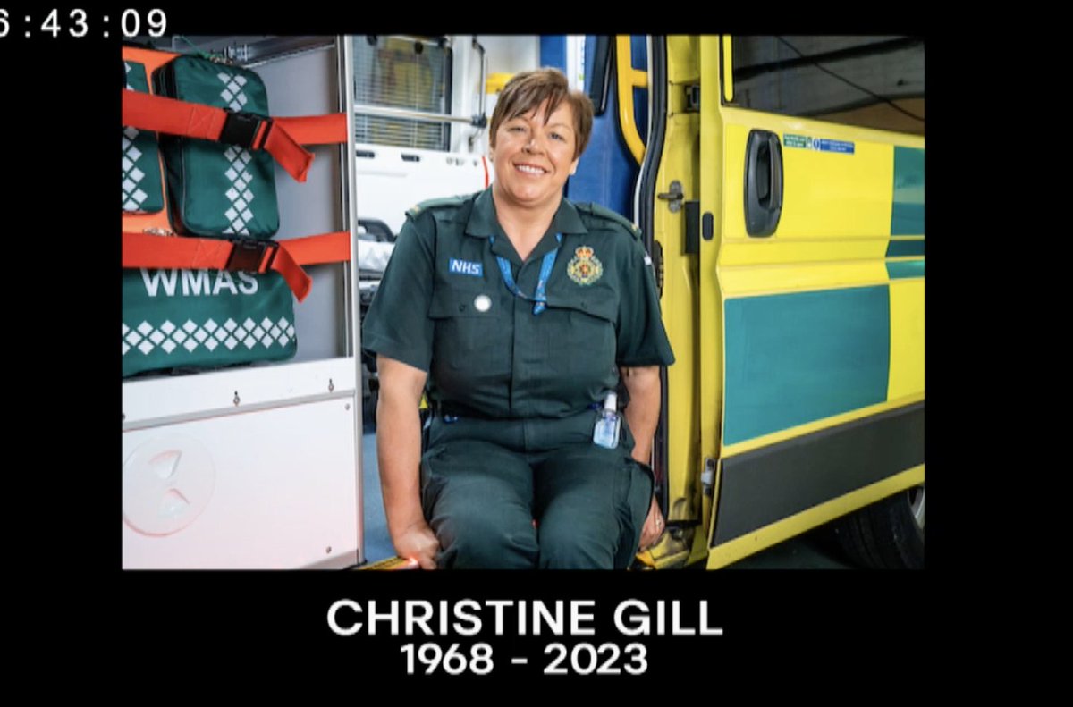 OFFICIALWMAS's tweet photo. There will be a special episode of #999OTF tonight which will be dedicated to Worcester Paramedic, Christine Gill who sadly passed away recently.  

It shows the amazing care and compassion that she showed to all her patients and colleagues. 

Tune into More 4 at 9pm tonight. https://t.co/vyY25ITi0N