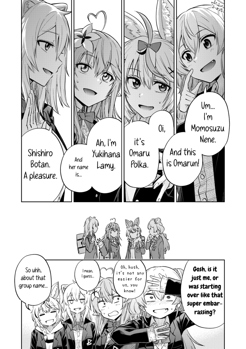 jiyou3san's tweet photo. @be10be10 英語に翻訳してみました！
I tried giving this an English translation!
Quality Check: @TumblweedPretzl @CiabattaTL

"A Self-Indulgent NePoLaBo Academia Tale ④ (3/3)" https://t.co/c9xlk60fzm