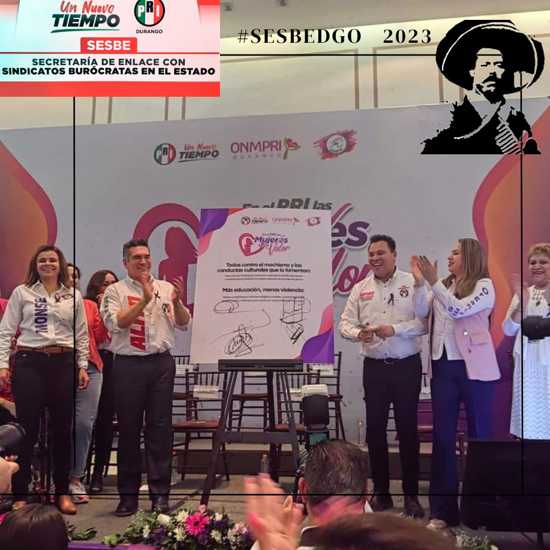 SESBEDGO's tweet photo. Los paradigmas que se abordan en la política deben ser construidos por Sociedad, Instituciones y Sindicatos. Trabajamos en garantizar la equidad y respeto en las bases trabajadoras. LMA Moncerrath Su Lin Kondo Talamás Secretaría General SESBE DGO CDE PRI  #UnNuevoTiempo https://t.co/aU3hJtXV55