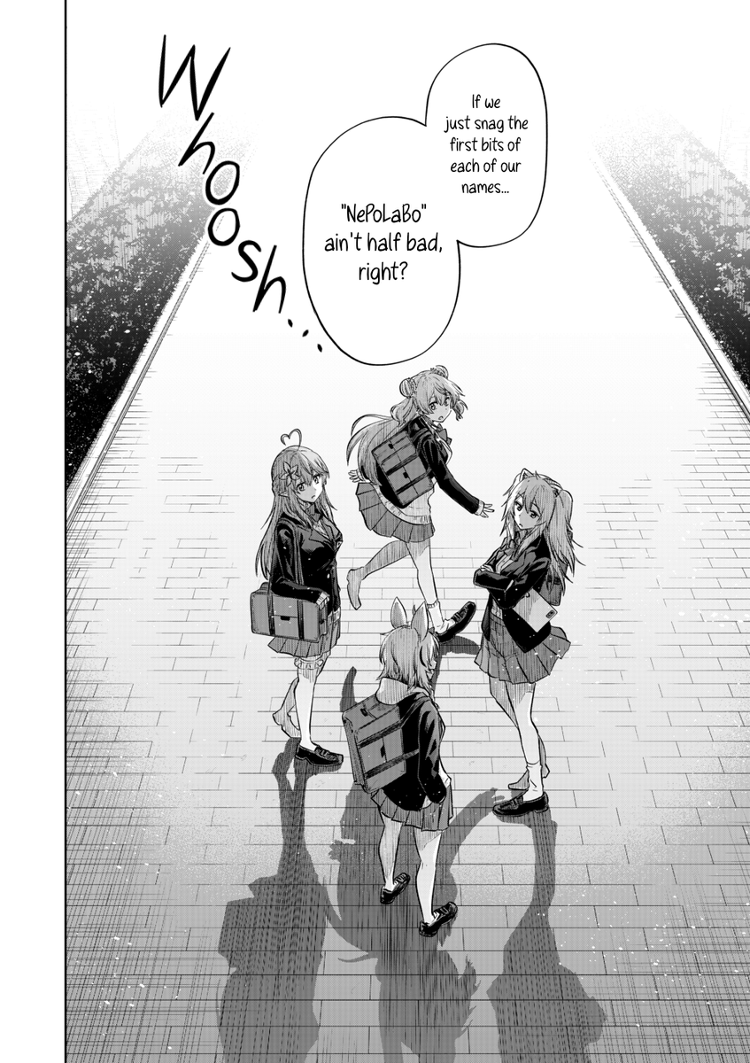 jiyou3san's tweet photo. @be10be10 英語に翻訳してみました！
I tried giving this an English translation!
Quality Check: @TumblweedPretzl @CiabattaTL

"A Self-Indulgent NePoLaBo Academia Tale ④ (3/3)" https://t.co/c9xlk60fzm