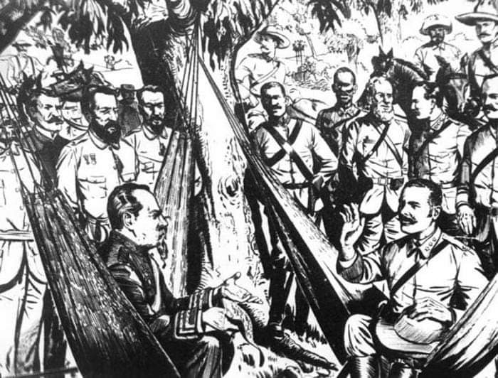 DiasMirelis's tweet photo. La valentía y el coraje de esos hombres quedó recogida en la historia como la Protesta de Baraguá.
No puede haber paz sin independencia.
#CubaViveEnSuHistoria https://t.co/B9upTEPvqZ