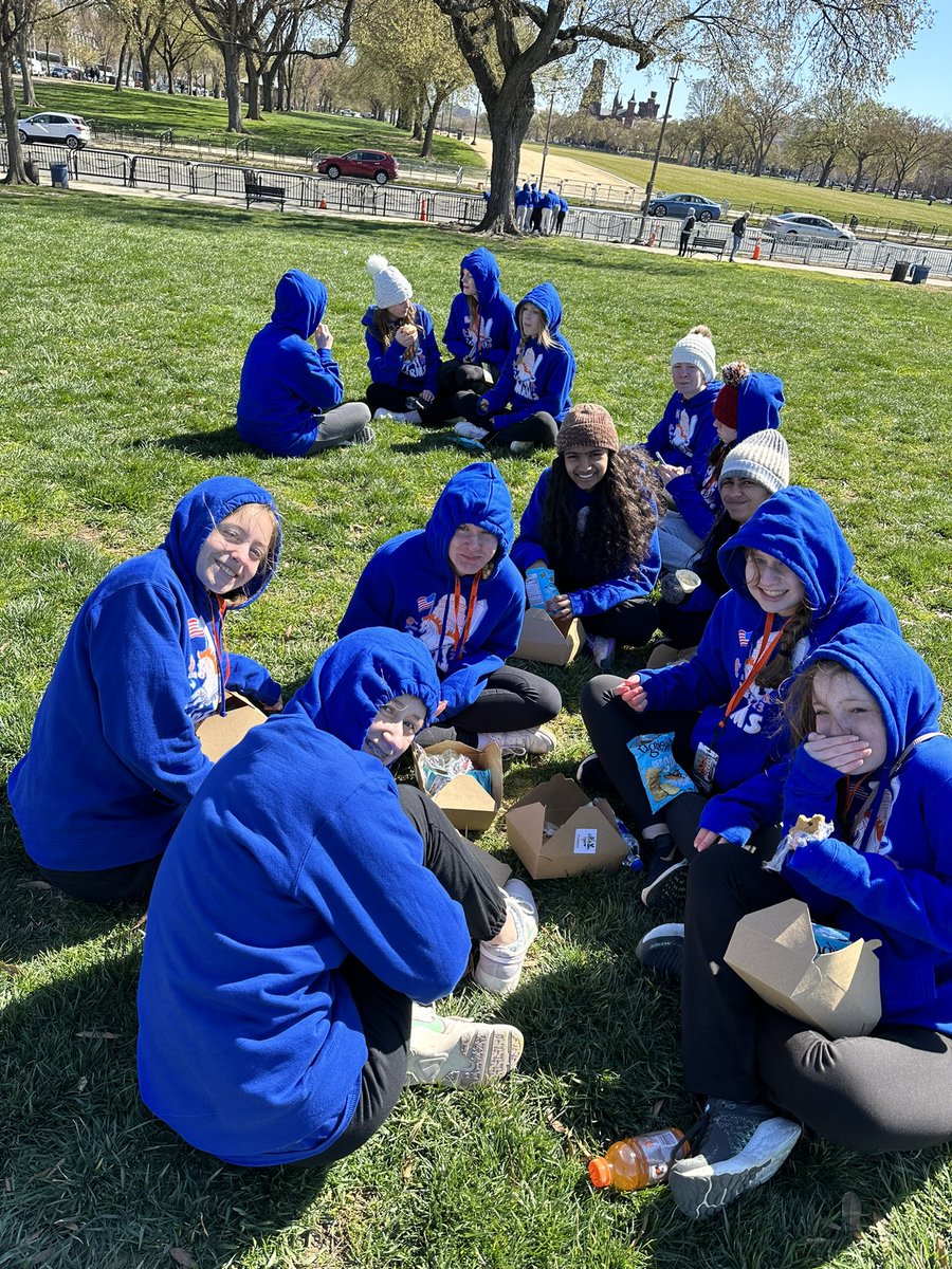 mrs_malady's tweet photo. These girls are hardcore!! The cold never bothered them anyway! #dcmavs2023 https://t.co/JwZlP4AsQL