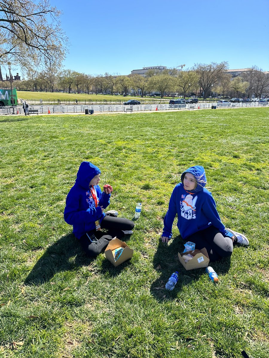 mrs_malady's tweet photo. These girls are hardcore!! The cold never bothered them anyway! #dcmavs2023 https://t.co/JwZlP4AsQL