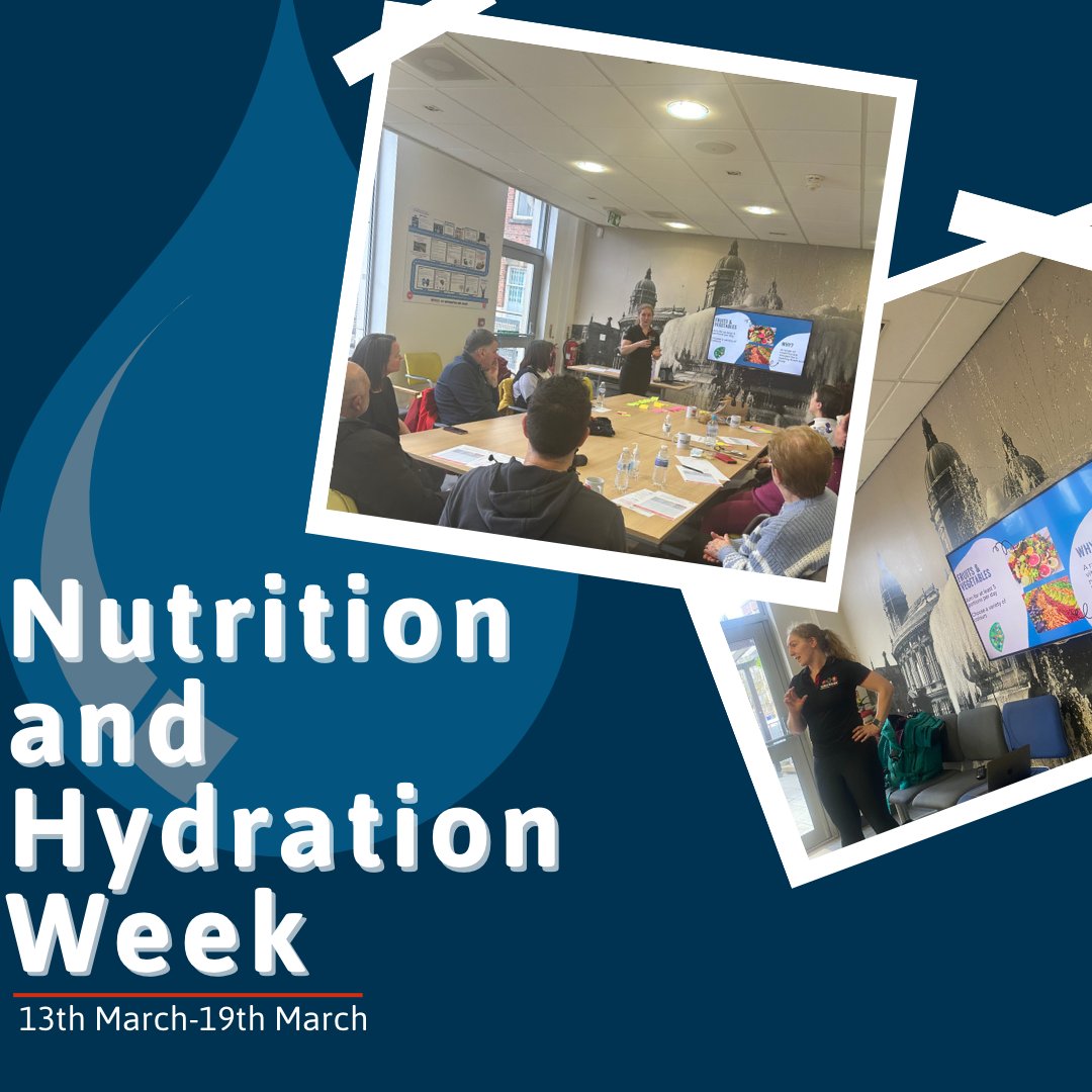 PAUL4Brain's tweet photo. This week it's Nutrition and Hydration week. Today we welcomed back dietician Carly Killen, who will be delivering nutrition workshops for our service users to promote healthy lifestyle choices. π₯π§
#NurtritionAndHydrationWeek #PAUL4BRAIN #lifestyle #ABI #abiawareness https://t.co/IycDg9s4O0