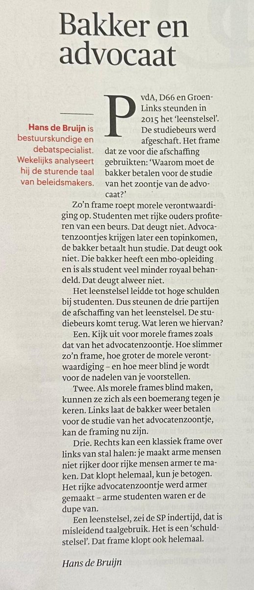 SP_Hengelo's tweet photo. Goeie column waarin de SP weer eens gelijk krijgt....dus stem SP! https://t.co/DFHi4f9XLg