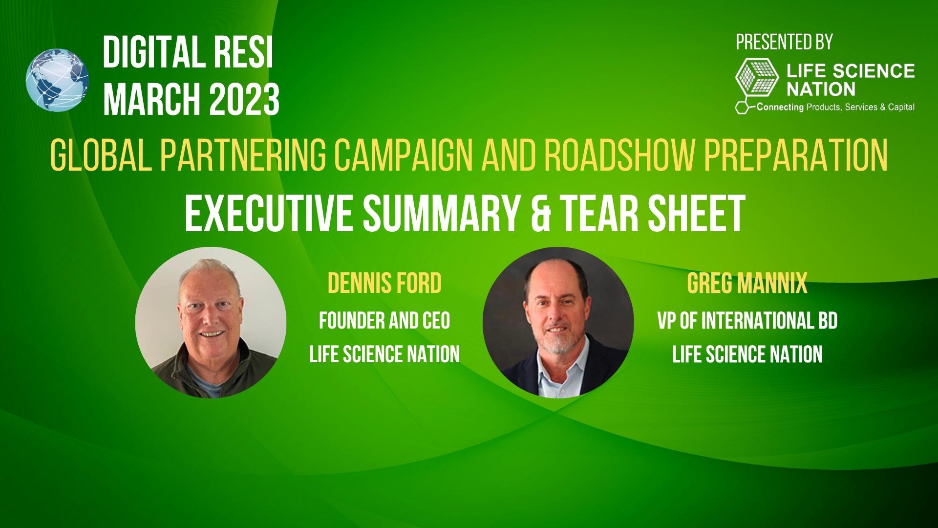 Life Science Nation on Twitter "Dennis Ford & Gregory Mannix are live