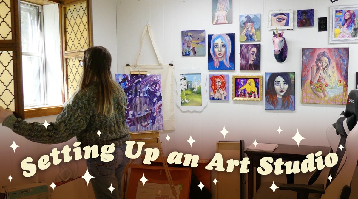 Macey_Lou's tweet photo. I want to share some art studio tips with you. https://t.co/o5g7IuMMIa #artiststudio #artstudio https://t.co/CUAIXto0Fh