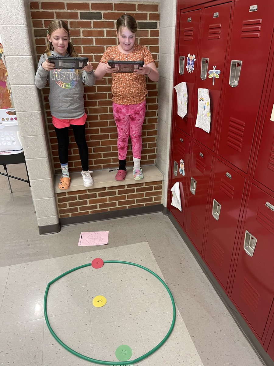 Had fun reviewing types of angles, degree of rotation, &amp; clockwise/counterclockwise using hula hoops &amp; our tools in <a href="/Seesaw/">Seesaw</a> Thank you, <a href="/moveitCVIS/">CVIS PE</a> 😎 @Long_CVIS <a href="/CVIS17350/">CVIS</a> <a href="/CVSD17350/">Conewago Valley SD</a>