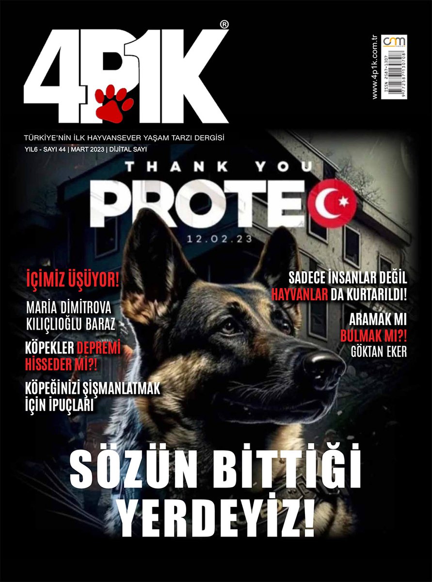 4p1kdergi's tweet photo. Ülkece gerçekten de “sözün bittiği yer”deyiz… Tarifi imkansız bir acıyı paylaşıyoruz 😞 Bu acı içinde yeni sayımızı tüm canlara adıyoruz🙏
#4p1kdergi #dergi #hayvansever #duyarlı #türkiye #deprem https://t.co/qeYCAXZ2Yh