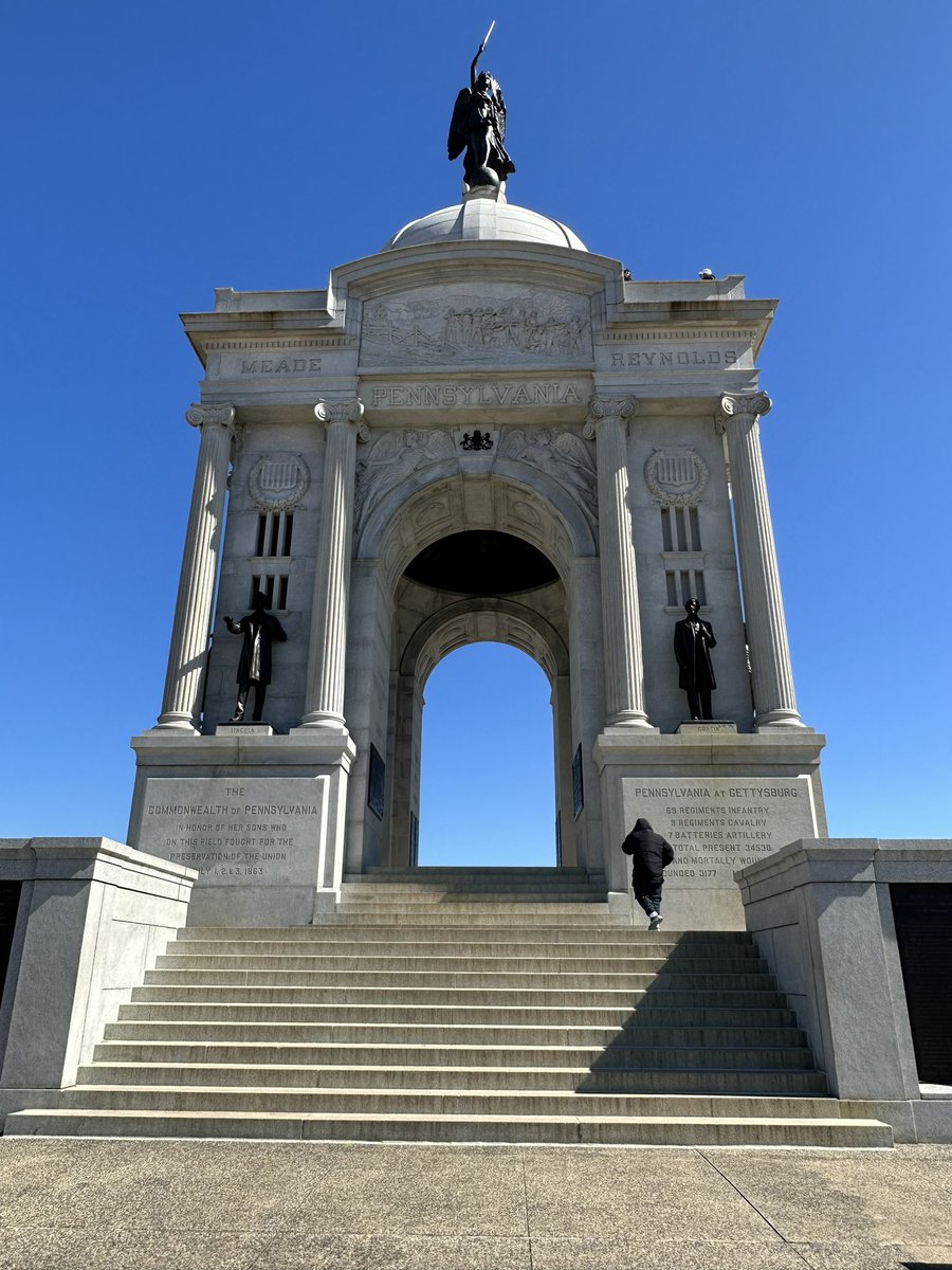 CUYHTSDC23's tweet photo. Pennsylvania Monument https://t.co/YUAzpxcFxN