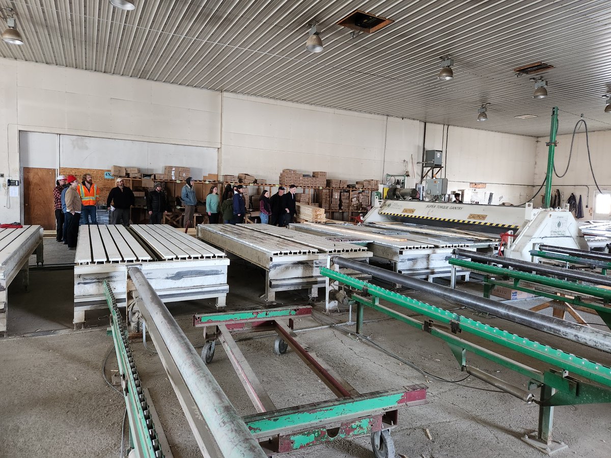 anbent29's tweet photo. Recently, McLaughlin Trusses Inc hosted our carpentry students for an on-site visit.  Relationships with industry partners have a meaningful impact on our learners, and we are proud to collaborate with external stakeholders, as they significantly contribute to @NBCC's success. https://t.co/3wLpxzy7XM