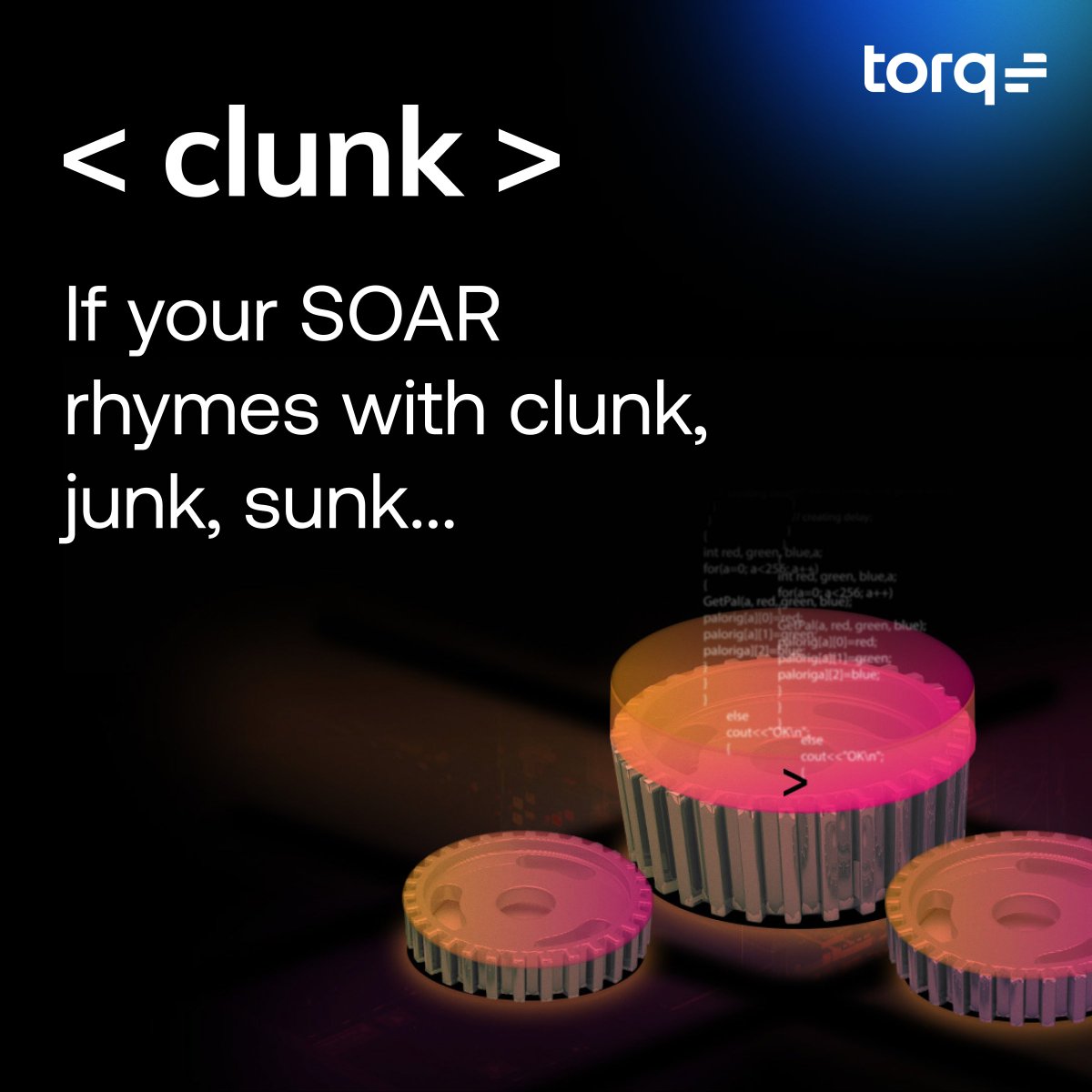 torq_io's tweet photo. Fact. Everyone is fed up with the complexity of managing SOAR! It’s time for hyperautomation. Get the details, here: https://t.co/0MYpvbNHr4 

#CyberSecurity #securityautomation #TorqSecurity https://t.co/2vkDp789Cz