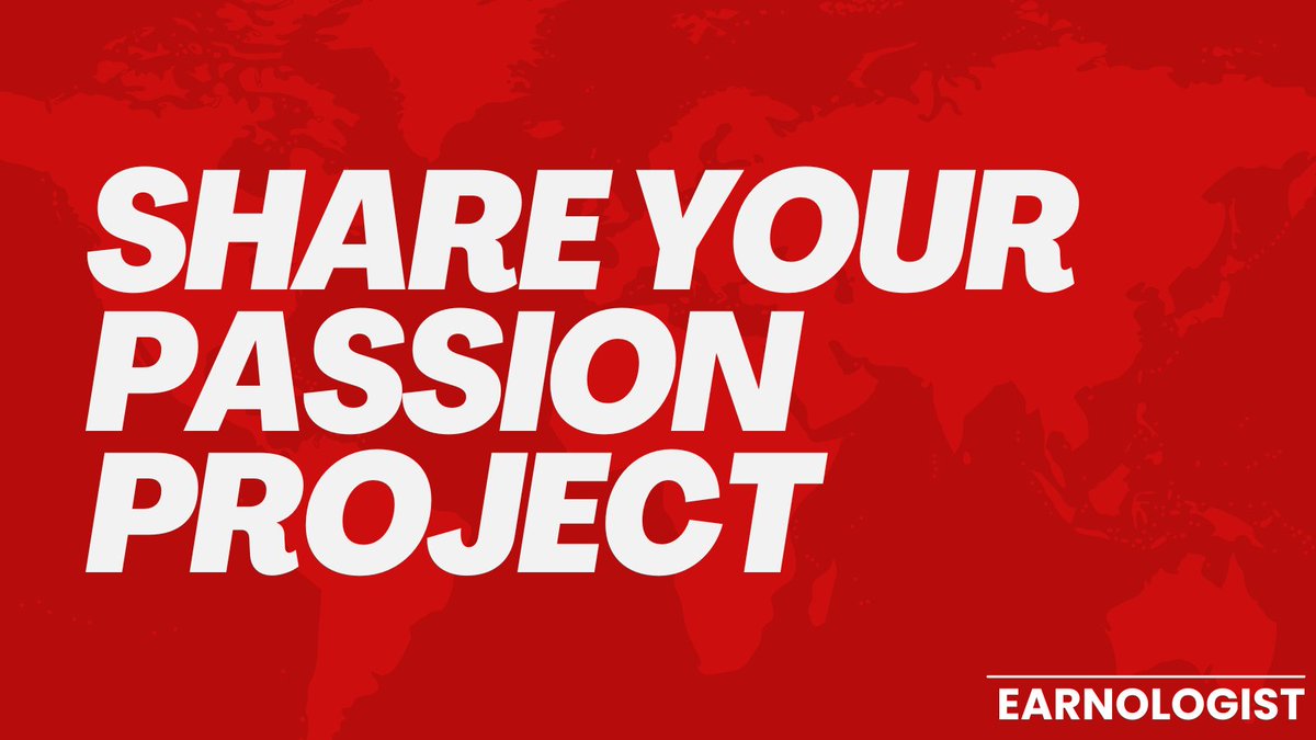 earnologist's tweet photo. #Bloggers, drop a link or a screenshot of your blog or latest article below.

Share your #passion project, your work-on-the-side or your work in progress. We all put a lot of effort into our blogs, articles and websites so let's #ShareTheJoy with the group today!

🔗👇😀 https://t.co/NKcW97TGfx