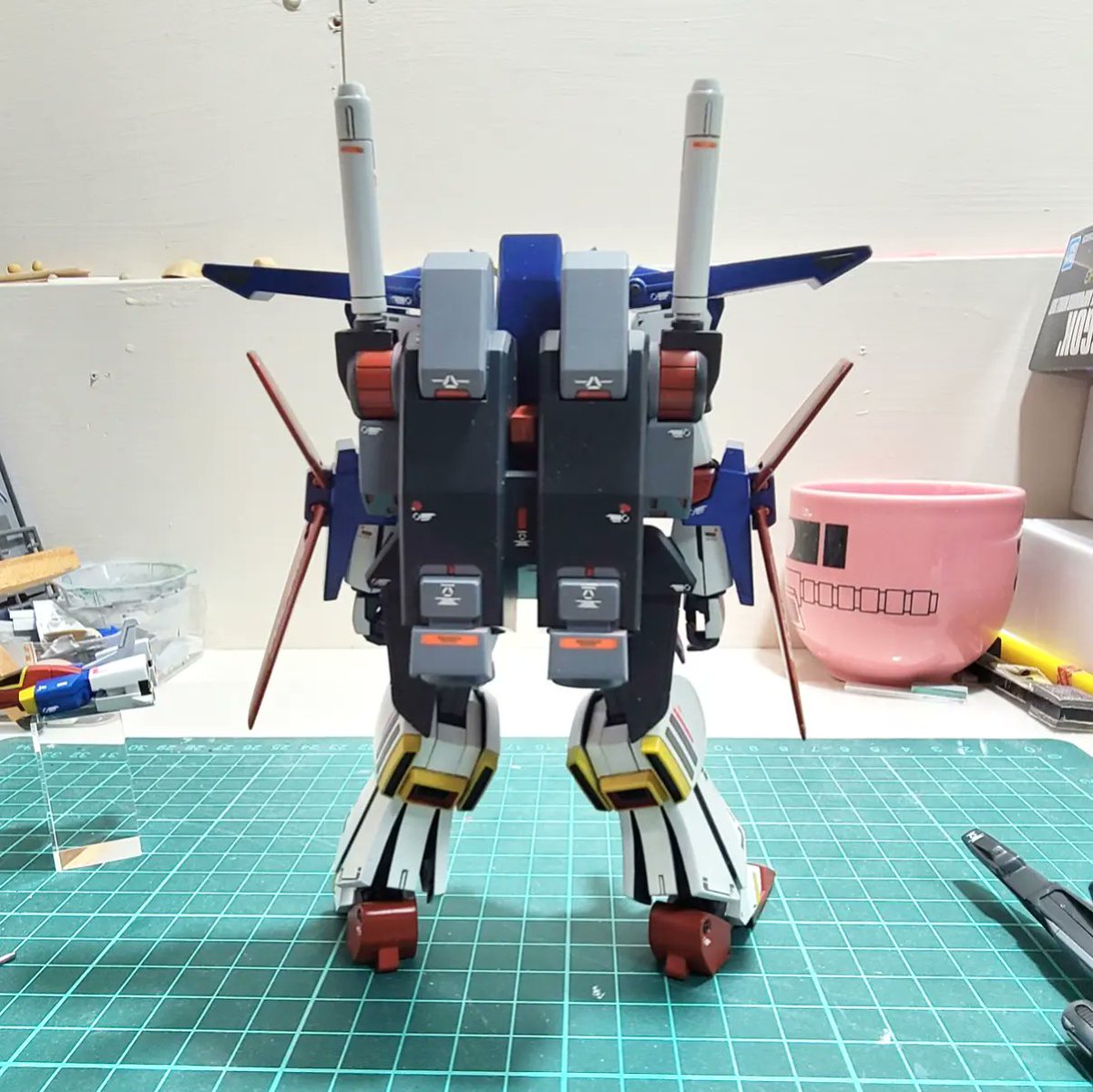 cucck2019's tweet photo. HGUC ZZ GUNDAM 完成しました#ガンプラ https://t.co/UDRruITCfs