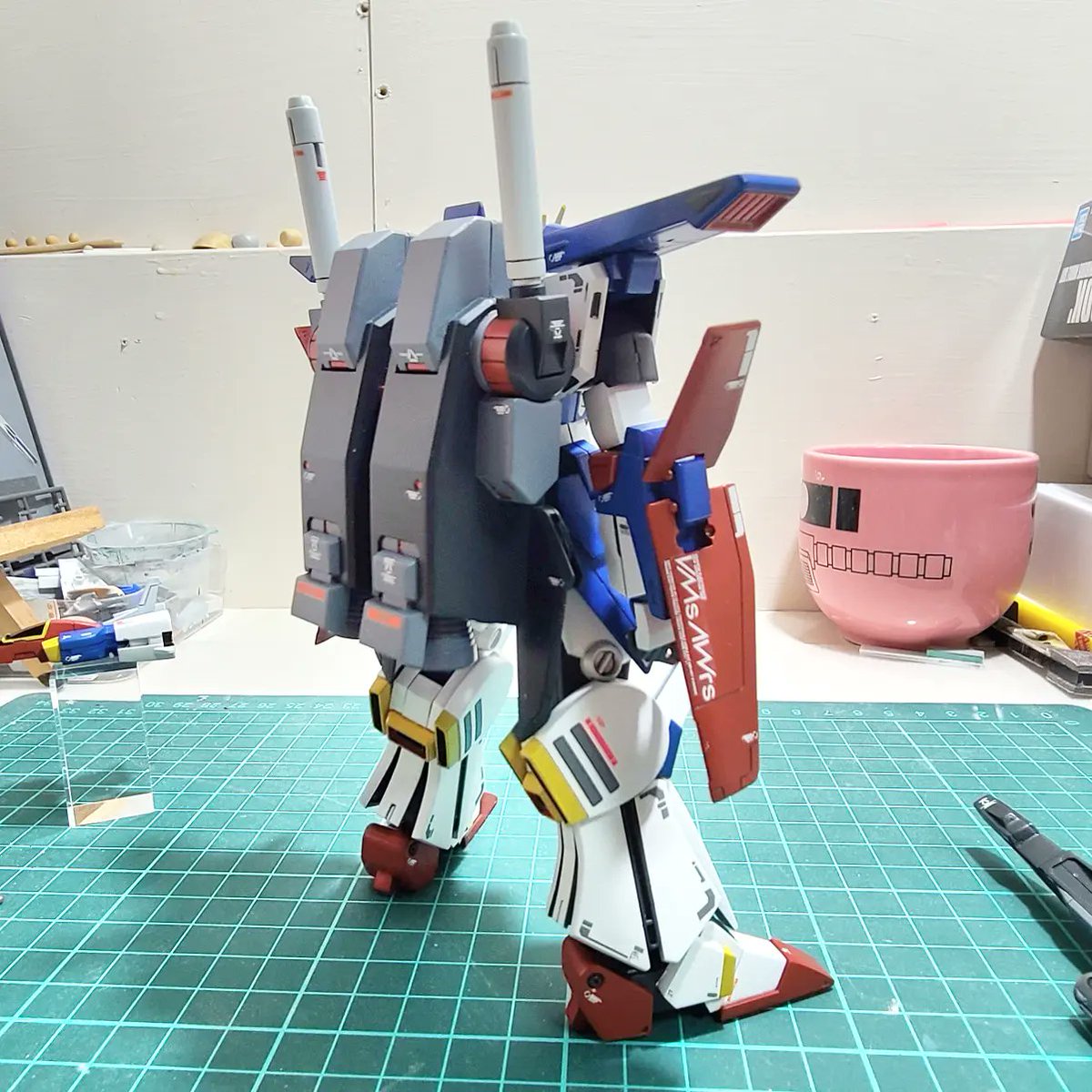 cucck2019's tweet photo. HGUC ZZ GUNDAM 完成しました#ガンプラ https://t.co/UDRruITCfs