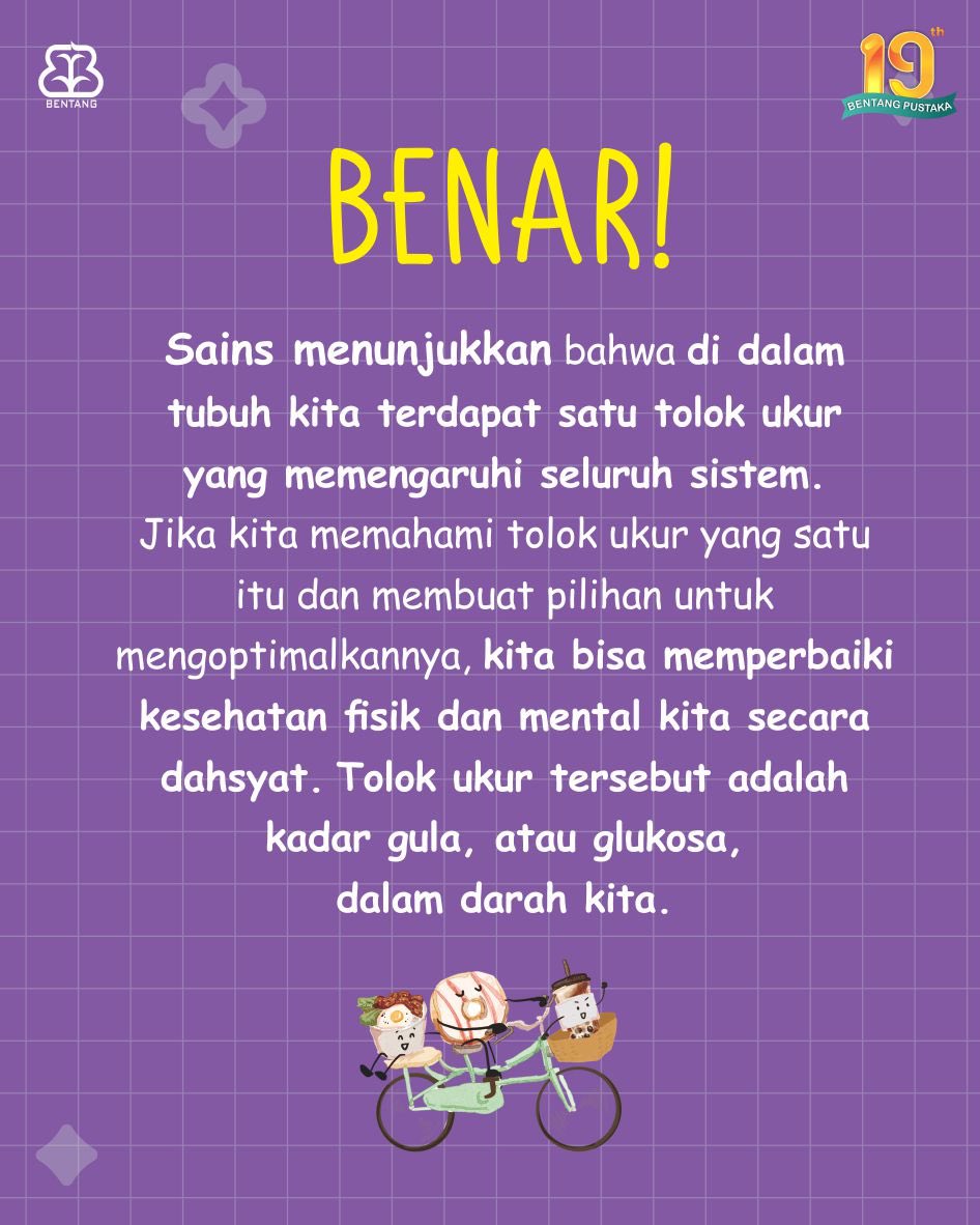 bentangpustaka's tweet photo. Dapatkan bukunya di sini 👇🏼
🛒 Shopee: bentangofficialshop
🛒 Tokopedia: Mizanstore
atau melalui reseller dan toko buku terdekat
#RevolusiGlukosa #JessieInchauspé #glucosegoddess #BentangPustaka #BestSeller #YourHealthBuddy #TheLifeChanging #BukuTerjemahan #BukuNonfiksi https://t.co/VzP1fh9CcN