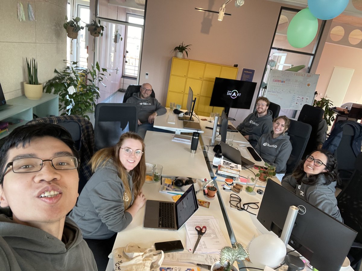 Collato's tweet photo. Our marketing team is bringing their A-game to the Collato's launch.
They're working harder than a double shot espresso on Monday morning ☕️💪
#producthunt #collato #berlin #productlaunch https://t.co/OM34Ccuyu8