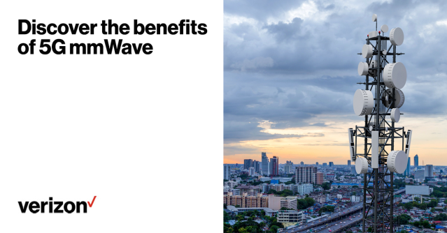 Soccerdad12's tweet photo. How can 5G mmWave benefit your organization? Find out. #5GmmWave #VTeam https://t.co/XhCqDrnG2c https://t.co/O80CAhEutV