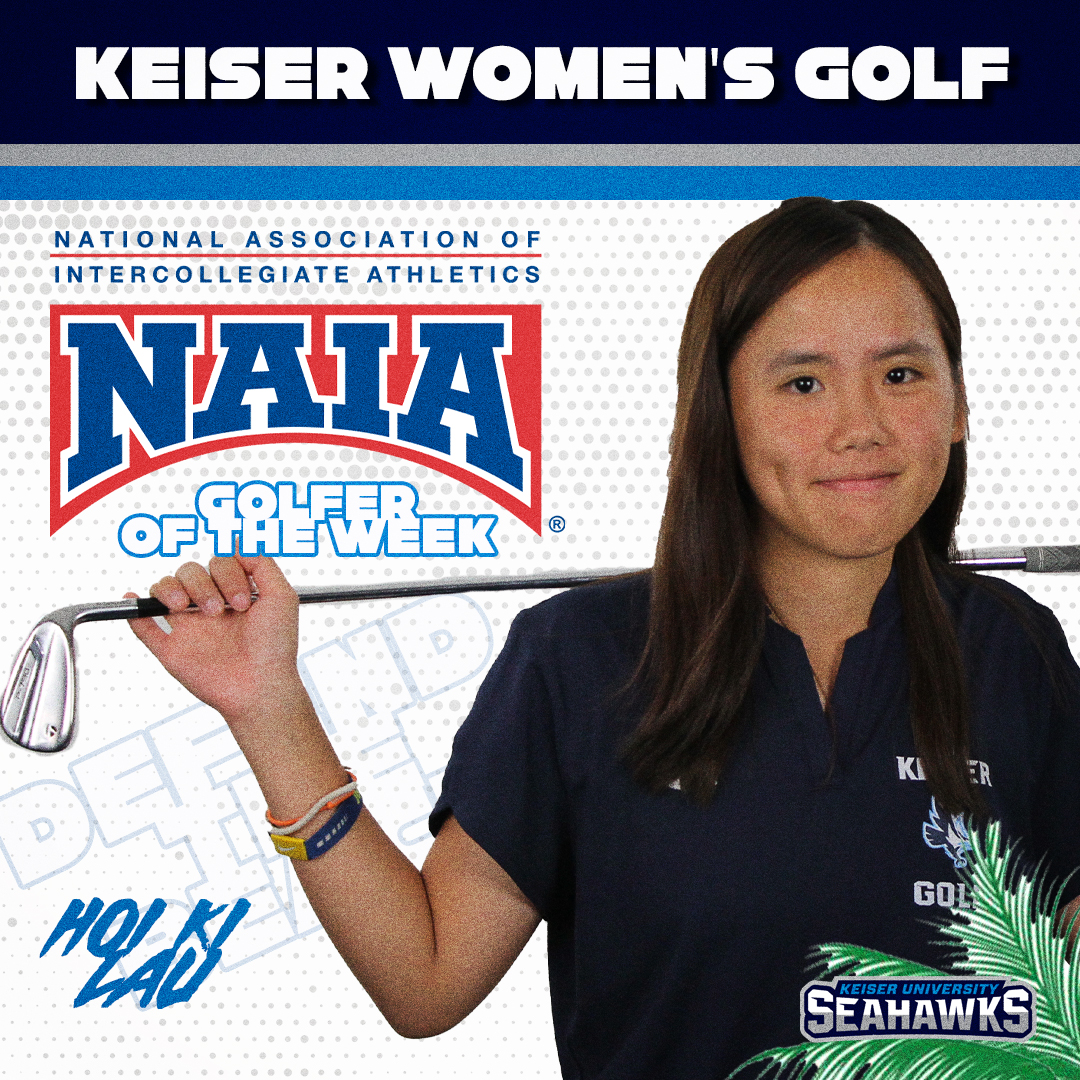 Keiser's Hoi Ki Lau picks up her first #NAIA Women's Golfer of the Week honor. 

#DefendTheBeach #NAIAWGolf #NAIAPOTW