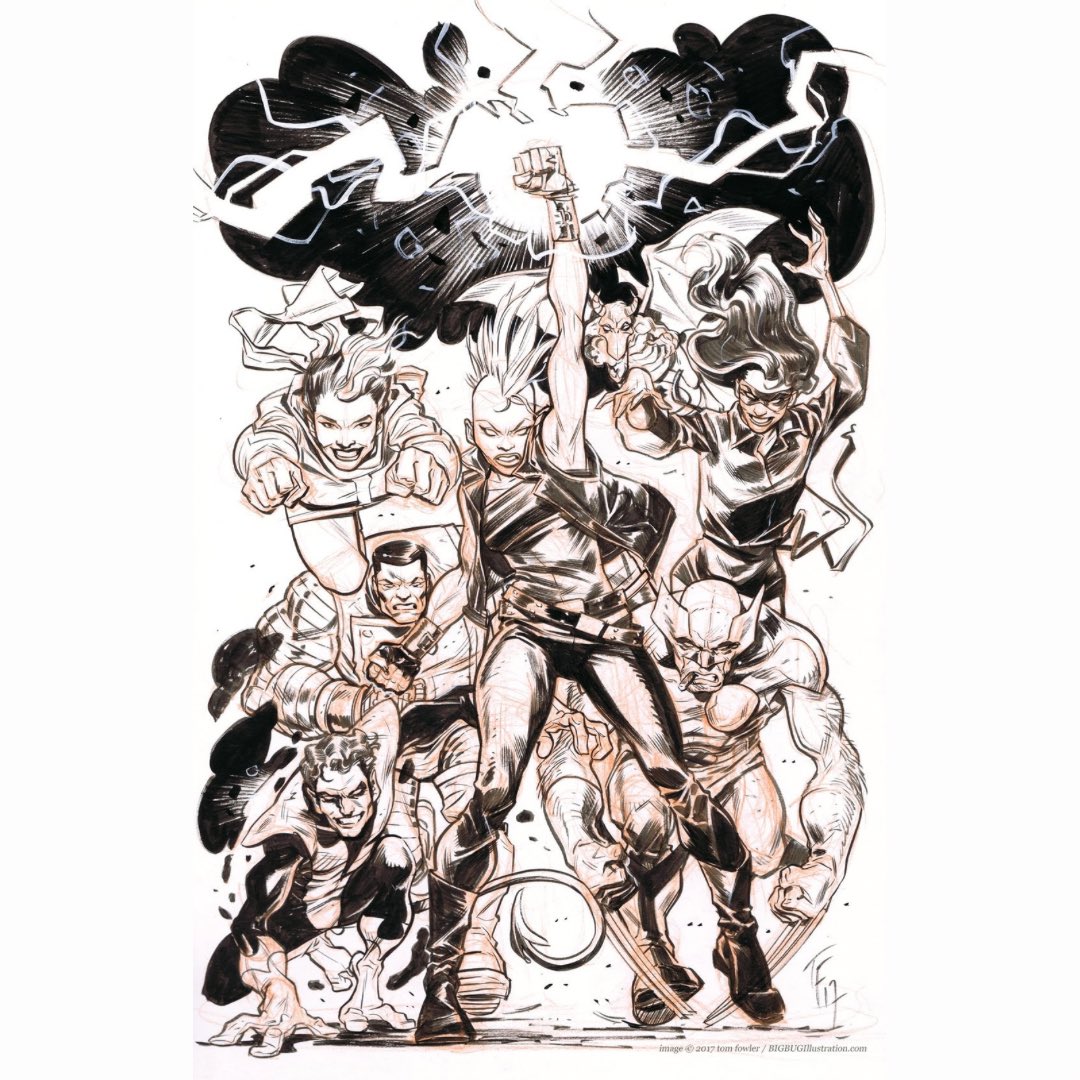XMen_C_O_T_A's tweet photo. Pre-mutant massacre era by #tomfowler
#xmen https://t.co/iITkXUHrBy