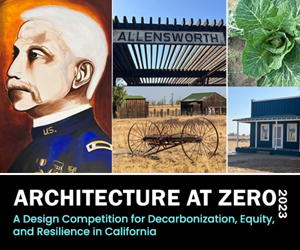 Are you in the field of architecture, design, engineering, or planning? Want to be a part of de-carbonizing the future of California? Enter the Architecture at Zero 2023 competition and you could win up to $25,000 in prizes.

Find more information here: lnkd.in/g2uE--CT