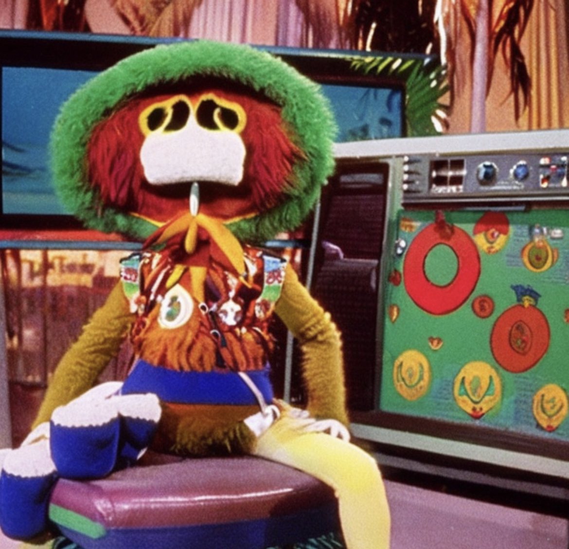 sippycupwild's tweet photo. "Groovy, man! Didn't expect you to swing by. I would've saved more of the puff for ya, but I just polished it off, man. Sorry 'bout that!" #nft #beyondthemagicrainbow #nfts #nftcollectors #NFTCommunity #Ethereum #caspernetwork https://t.co/TC99UAq1su