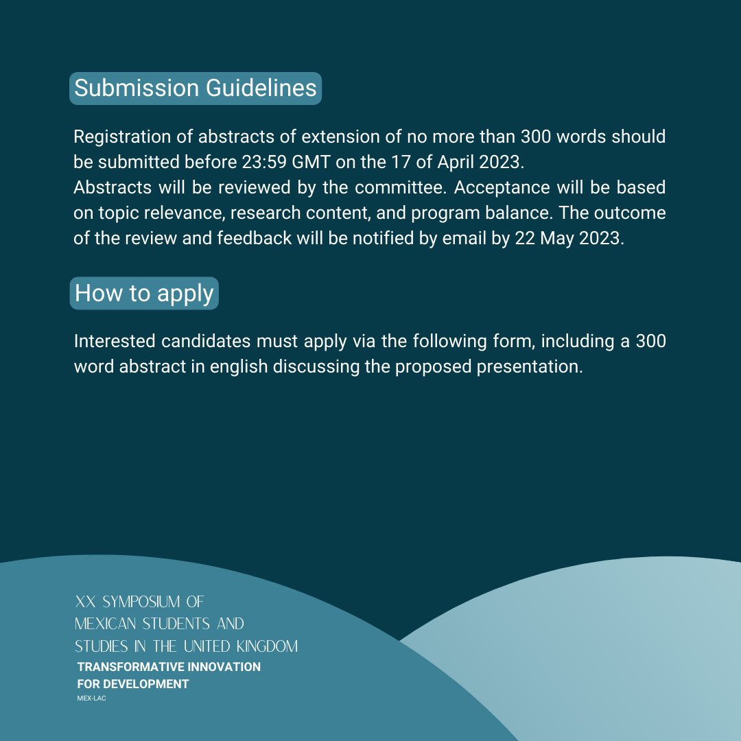 Symposium of Mexican Students and Studies in UK tweet media